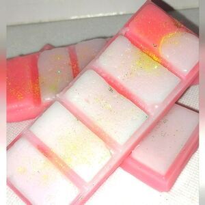 hand crafted Pink Persuasion wax melt bar 1pc